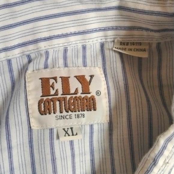 Ely Cattleman Short sleeve shirt Size XL - Picture 4 of 4